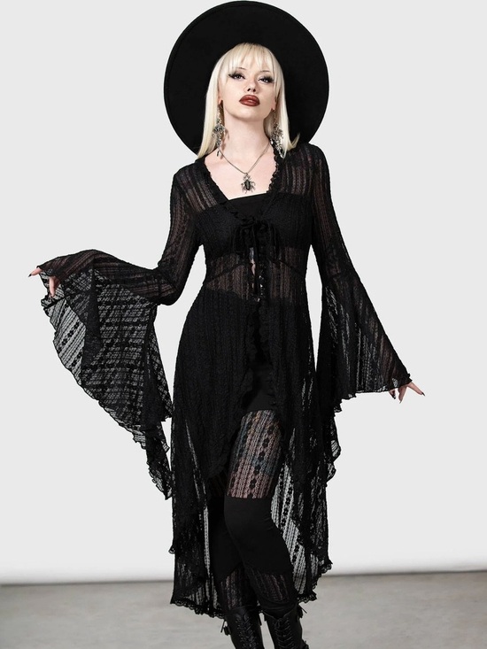 Killstar Jackets & Blazers - Killstar Lucienne’s Seal Duster